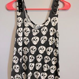 Skull Tank - Studded Straps 💀